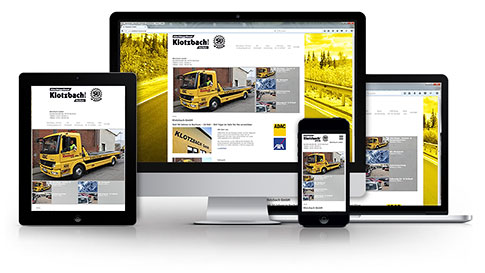 Neue Website: Klotzbach GmbH