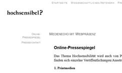 Informations- und Forschungsverbund Hochsensibilität e.V.