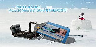 Flash-Animation: 'Fischer & Söhne Weihnachtskarte 2010'
