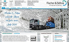 Weihnachtskarte 2009 für Fischer & Söhne