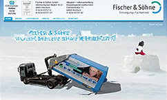 Weihnachtskarte 2010 für Fischer & Söhne